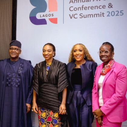 Tokunboh Ishmael and others at AVCA 2025